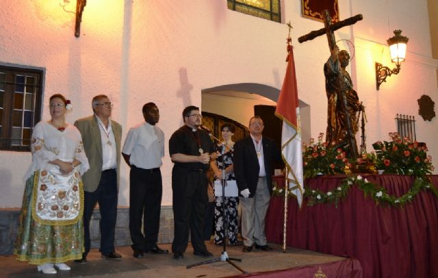 Cientos de huertanos honran a San Pedro en la tradicional ofrenda de frutos al Patrón - 3, Foto 3