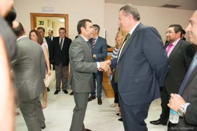 El alcalde enuncia ante los empresarios las infraestructuras irrenunciables para Cartagena - 2, Foto 2