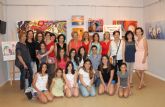 La Sala de exposiciones de la Casa de Cultura acoge la exposición 'Aquí Pintamos Todos' de los alumnos de Magdalena Caballero