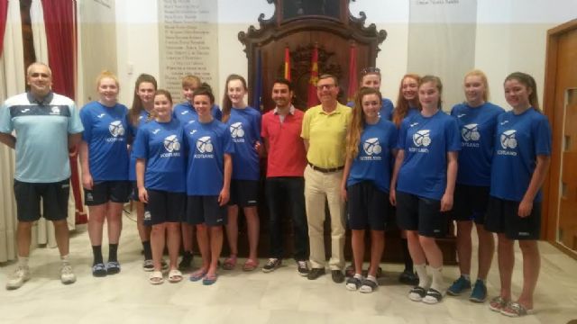 12 jugadoras del equipo junior de la Selección Escocesa de Baloncesto Femenino visitan Lorca por quinto año consecutivo - 1, Foto 1
