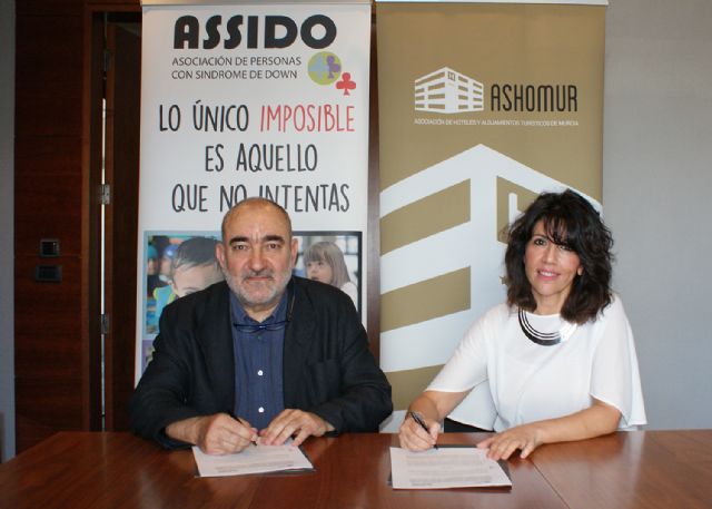 Personas con síndrome de Down podrán realizar prácticas laborales en hoteles de la ciudad de Murcia - 1, Foto 1