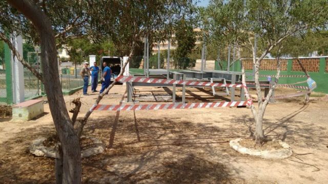 Deportes paraliza la instalación de una antena de telefonía en el Polideportivo de Cala Flores - 5, Foto 5
