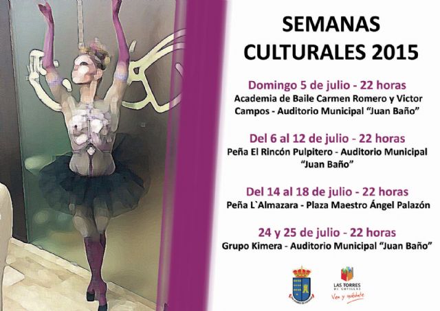 Las Semanas Culturales de Las Torres de Cotillas vuelven un año más - 1, Foto 1