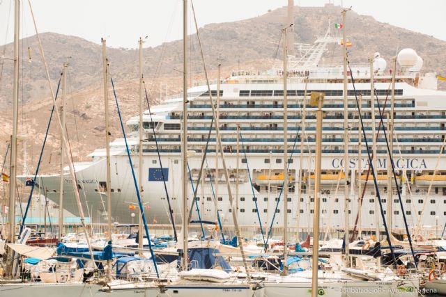 Una muestra de arte flotante recala en Cartagena - 4, Foto 4