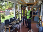 Un alumno de Ingeniería Eléctrica en la UPCT analiza el consumo y eficiencia energética del Tranvía de Murcia