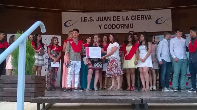 Los alumnos de 4° de la ESO del IES Juan de la Cierva y Codorníu de Totana apoyan a D´genes - 3, Foto 3
