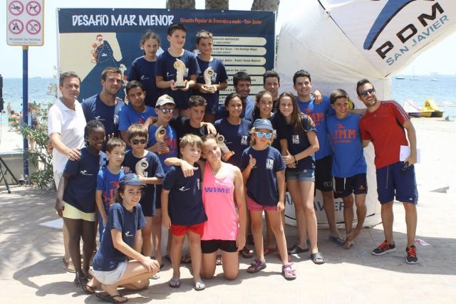 Más de 400 nadadores en la XIII Travesía Playas de San Javier y III Travesía Popular - 3, Foto 3
