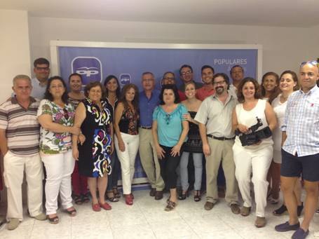 El PP de Águilas muestra a la prensa su hoja de ruta para los próximos cuatro años - 1, Foto 1