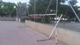 El PSOE alerta del peligroso estado de las instalaciones deportivas de Los Ángeles debido a la falta de mantenimiento
