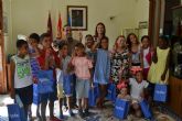 Catorce niños saharauis del programa Vacaciones en Paz disfrutan del verano en Águilas