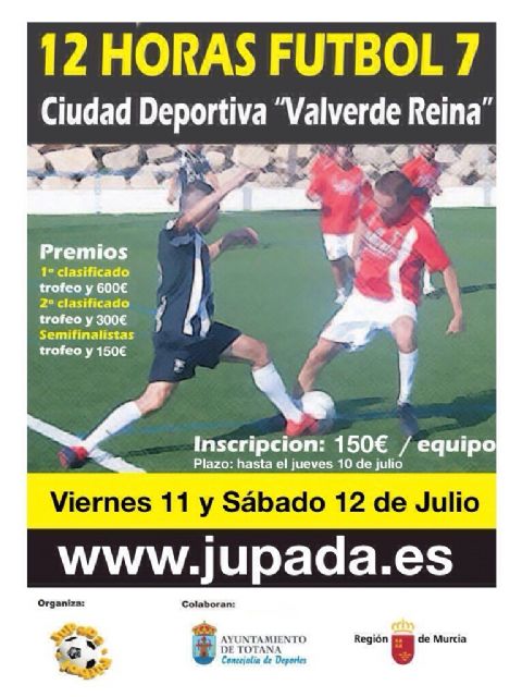 La Ciudad Deportiva Valverde Reina acoge los días 10 y 11 de julio las 12 Horas de Fútbol-7, Foto 1