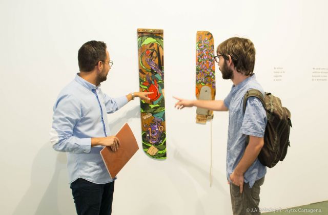 La pintura y la poesía se unen en una exposición en la Mar de Arte - 1, Foto 1