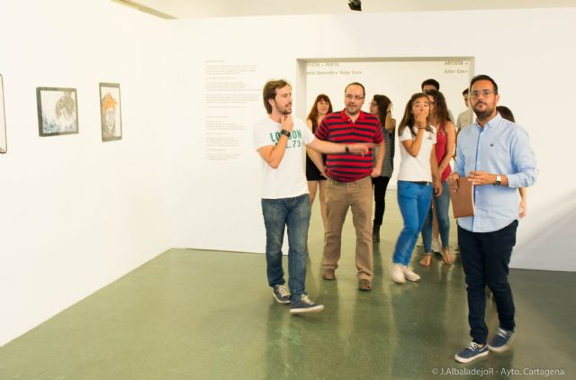 La pintura y la poesía se unen en una exposición en la Mar de Arte - 3, Foto 3