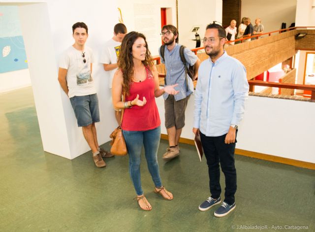 La pintura y la poesía se unen en una exposición en la Mar de Arte - 4, Foto 4