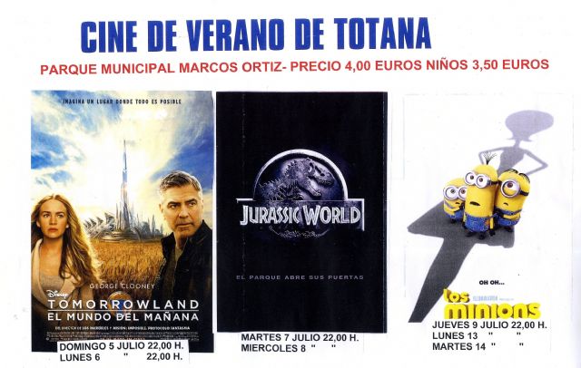 Prosigue la programación del Cine de Verano en el Auditorio del Parque Municipal Marcos Ortiz, Foto 1