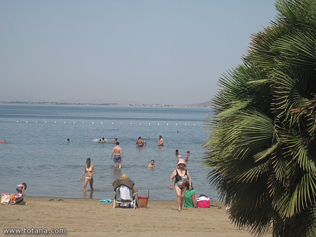 Comienzan los viajes a la Playa de la Cala del Pino (La Manga) organizados por el Centro de Personas Mayores - 11