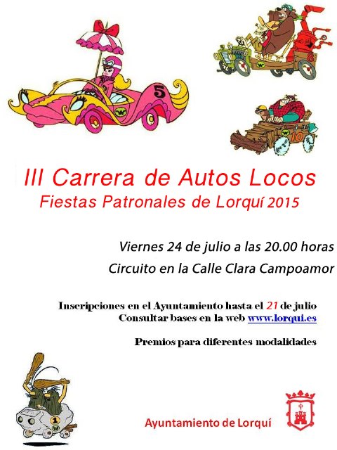 Lorquí celebra la III Carrera de Autos Locos de fabricación manual y sin motor - 1, Foto 1