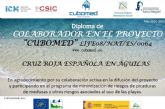 Cruz Roja Española en guilas reconocida como Colaborador del proyecto 'Cubomed'