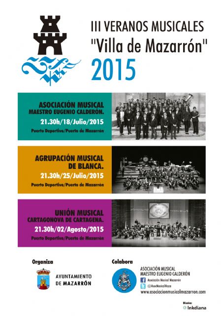 La III edición de los veranos musicales amenizará las noches de Puerto de Mazarrón - 1, Foto 1
