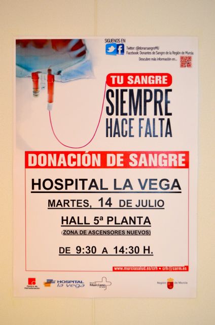 Hospital La Vega colabora con el Centro Regional de Hemodonación en la campaña de este verano - 2, Foto 2