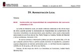 El BORM publica la declaracin de imposibilidad de cumplimiento del convenio urbanstico C-54