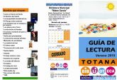 La biblioteca municipal Mateo Garca elabora una gua de lectura para el verano que recoge las ltimas novedades y ttulos ms atractivos