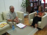 Reunin de la consejera de Educacin y Universidades con el presidente de la Confederacin de Asociacines de Padres de Alumnos