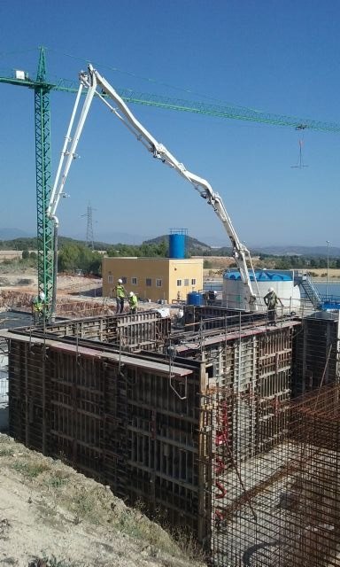 Las  obras en la estación depuradora de aguas residuales se prevén que estén finalizadas para el año 2016 - 2, Foto 2