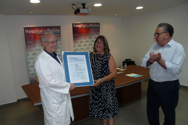 El Hospital de Molina renueva y amplía su compromiso con la calidad - 3, Foto 3