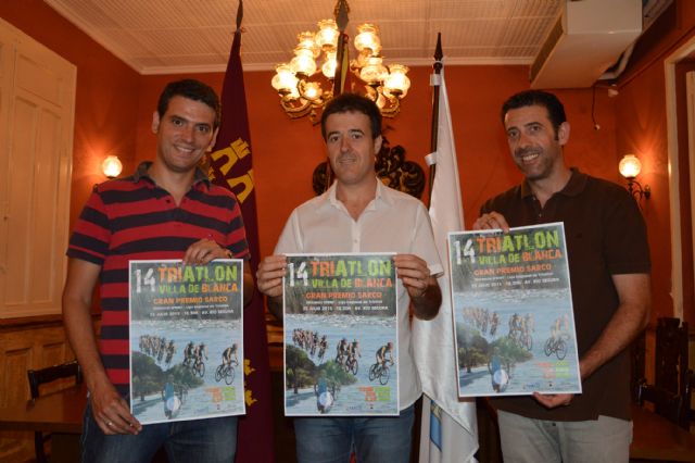 Presentado el cartel del XIV Triatlón Villa de Blanca - 1, Foto 1