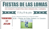 Este fin de semana se celebran las fiestas de Las Lomas en la diputacin de El Paretn, en honor a la Virgen del Carmen