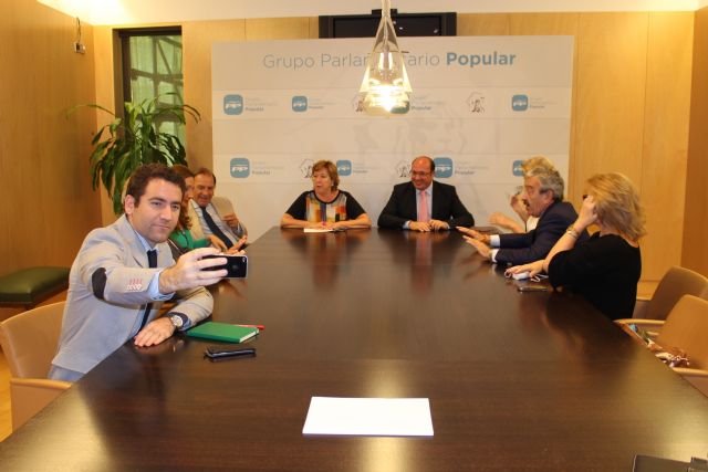 Pedro Antonio Sánchez pide a diputados y senadores intensidad en su trabajo para que Murcia pese más en España - 4, Foto 4