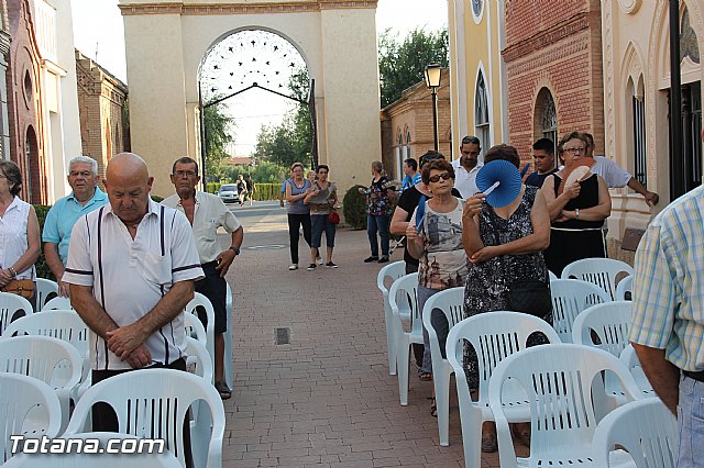 Ayer tuvo lugar la tradicional misa en honor a la Patrona del Cementerio Municipal 