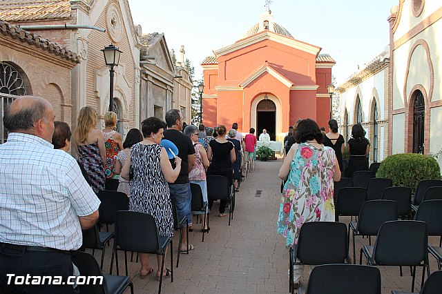 Ayer tuvo lugar la tradicional misa en honor a la Patrona del Cementerio Municipal 