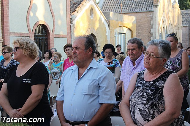 Ayer tuvo lugar la tradicional misa en honor a la Patrona del Cementerio Municipal 