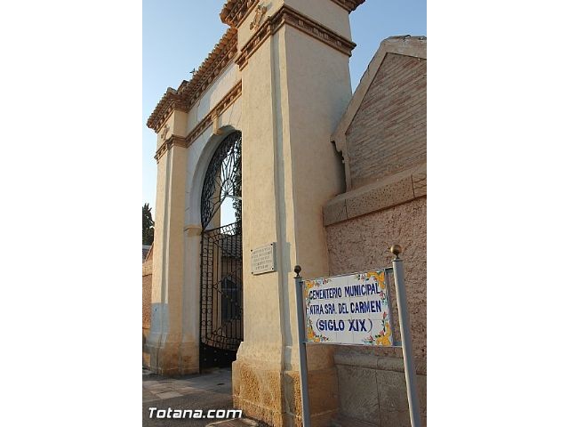 Ayer tuvo lugar la tradicional misa en honor a la Patrona del Cementerio Municipal 