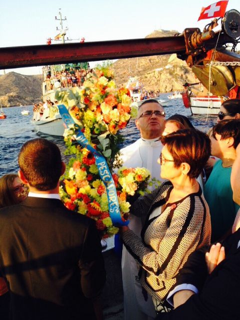 La presidenta de la asamblea participa en los actos organizados con motivo de la festividad de la Virgen del Carmen - 1, Foto 1