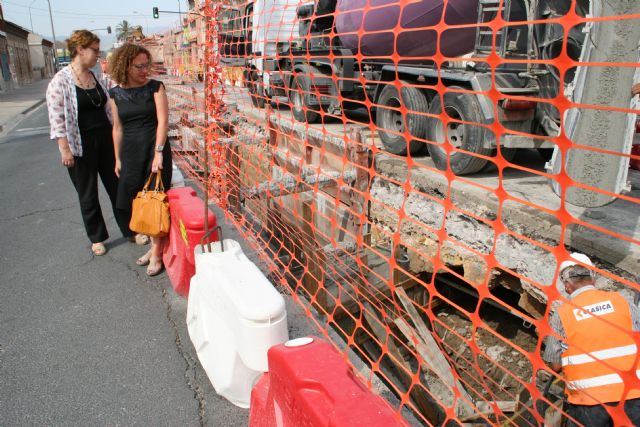 Ahora Murcia denuncia la destrucción de un puente del s. XVIII en una acequia de Aljucer - 1, Foto 1