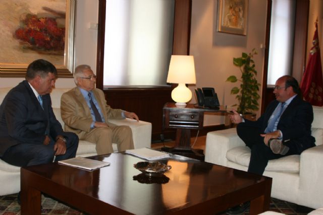 El presidente Pedro Antonio Sánchez ha recibido hoy al presidente de FREMM - 1, Foto 1