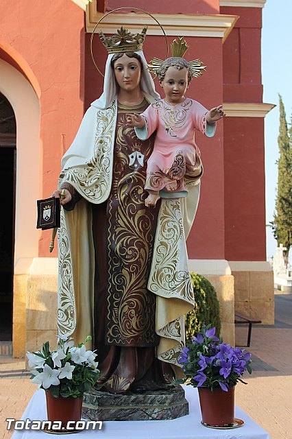 Ayer tuvo lugar la tradicional misa en honor a la Patrona del Cementerio Municipal Nuestra Señora del Carmen, Foto 2