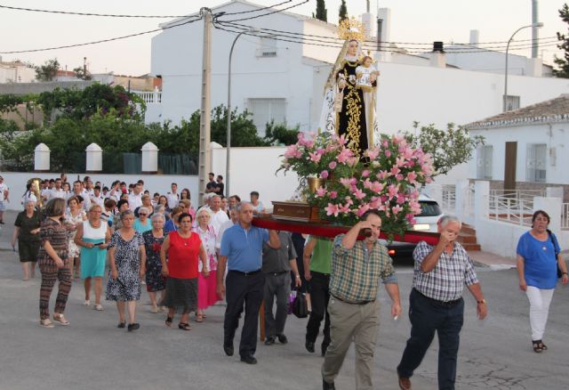 El Barrio de Los Limoneros de Puerto Lumbreras y la pedanía de Góñar celebraron sus fiestas en honor a la Virgen del Carmen 2015 - 2, Foto 2