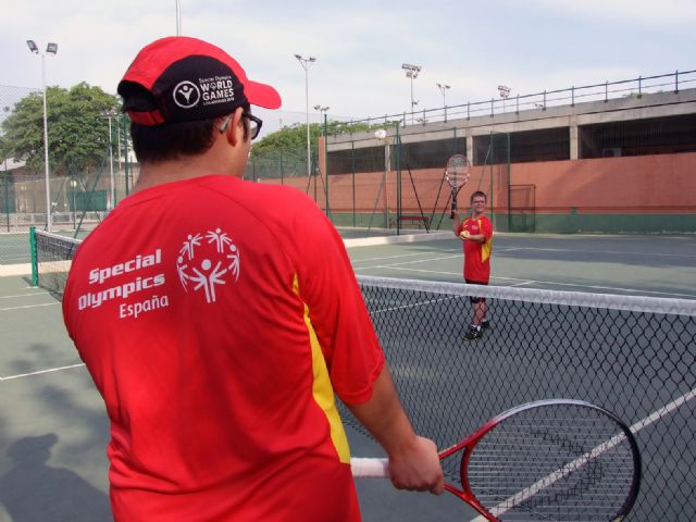Tres tenistas murcianos con discapacidad intelectual representan a España en los Juegos Mundiales Special Olympics de Los Ángeles - 1, Foto 1