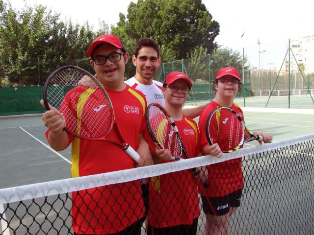Tres tenistas murcianos con discapacidad intelectual representan a España en los Juegos Mundiales Special Olympics de Los Ángeles - 3, Foto 3