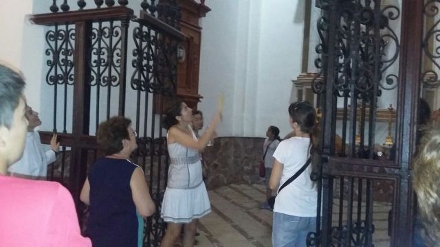 Unas 40 personas participan en la visita turística Conoce Totana desde la Torre de Santiago - 5, Foto 5