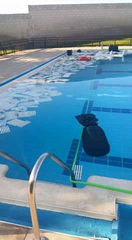 Denuncian actos vandlicos en las piscinas del Complejo Deportivo 