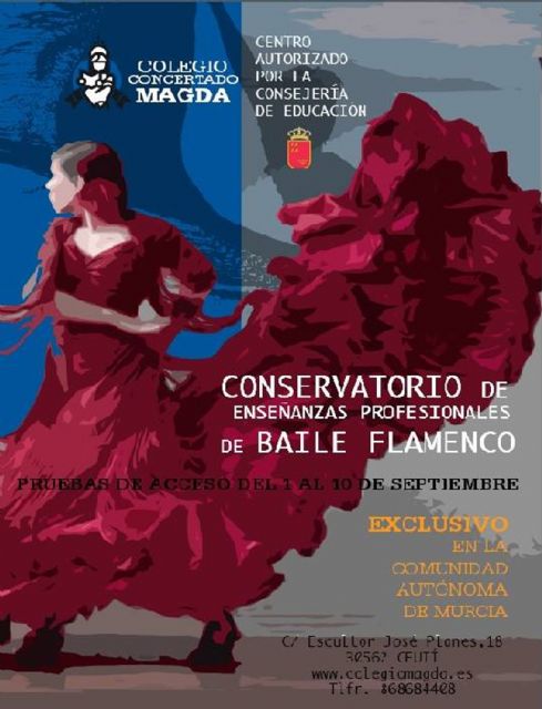 El Colegio Magda de Ceutí, único centro autorizado de baile flamenco en la Región - 1, Foto 1