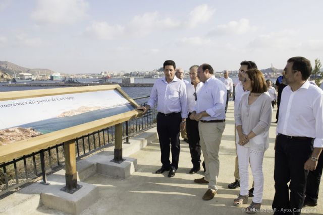 Los cartageneros ya pueden disfrutar de la nueva Senda Peatonal de Cala Cortina - 4, Foto 4