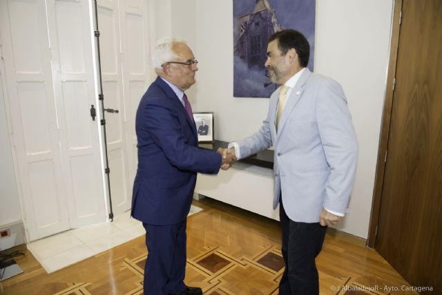 López y Castejón reciben al director de Navantia - 1, Foto 1