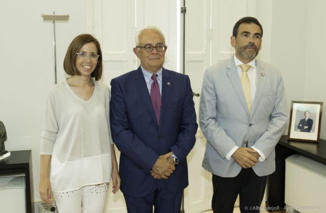 López y Castejón reciben al director de Navantia - 2, Foto 2