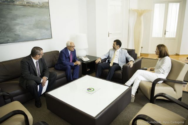 López y Castejón reciben al director de Navantia - 3, Foto 3